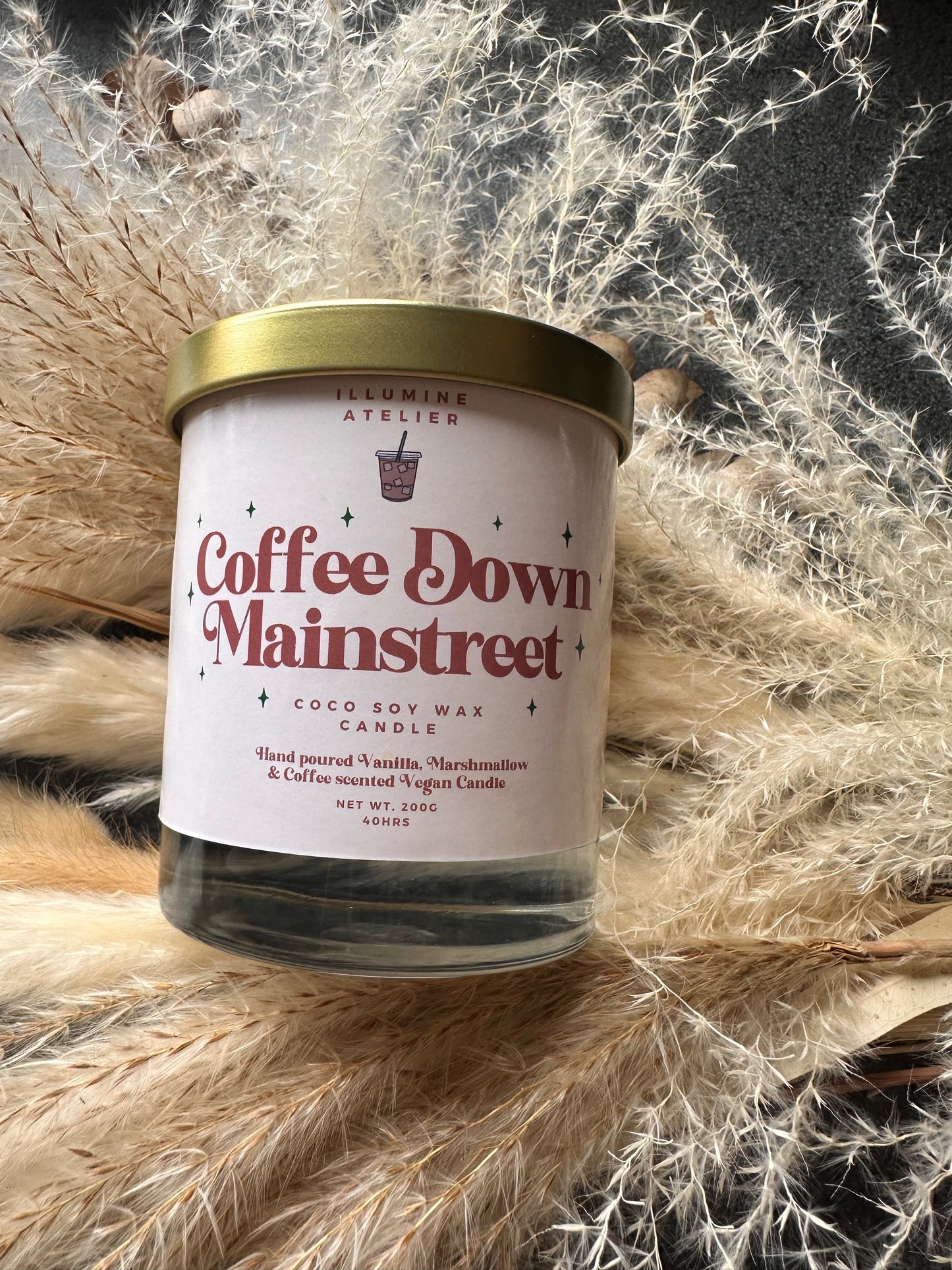 Coffee Down Mainstreet Candle
